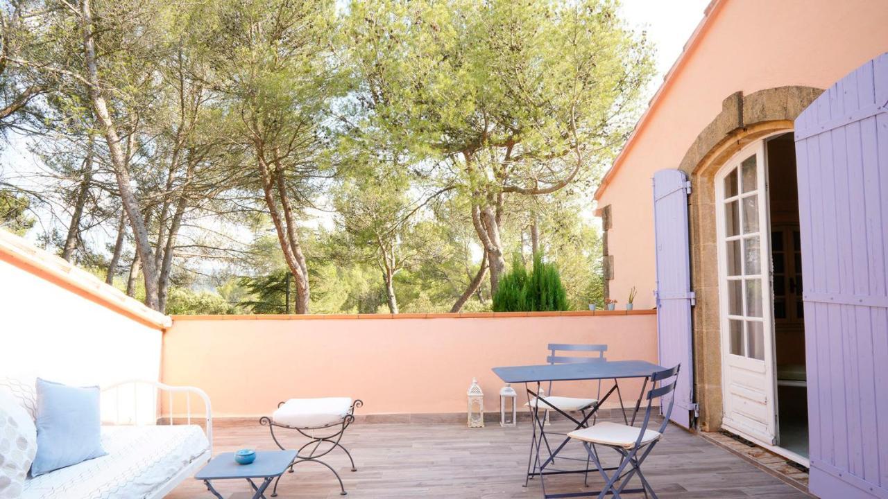 Chambres dans le Luberon - Bois Romay La Bastide-des-Jourdans Extérieur photo
